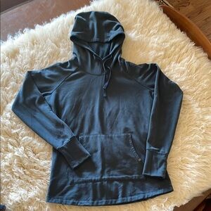 Free Fly apparel hoodie, small, blue gray color